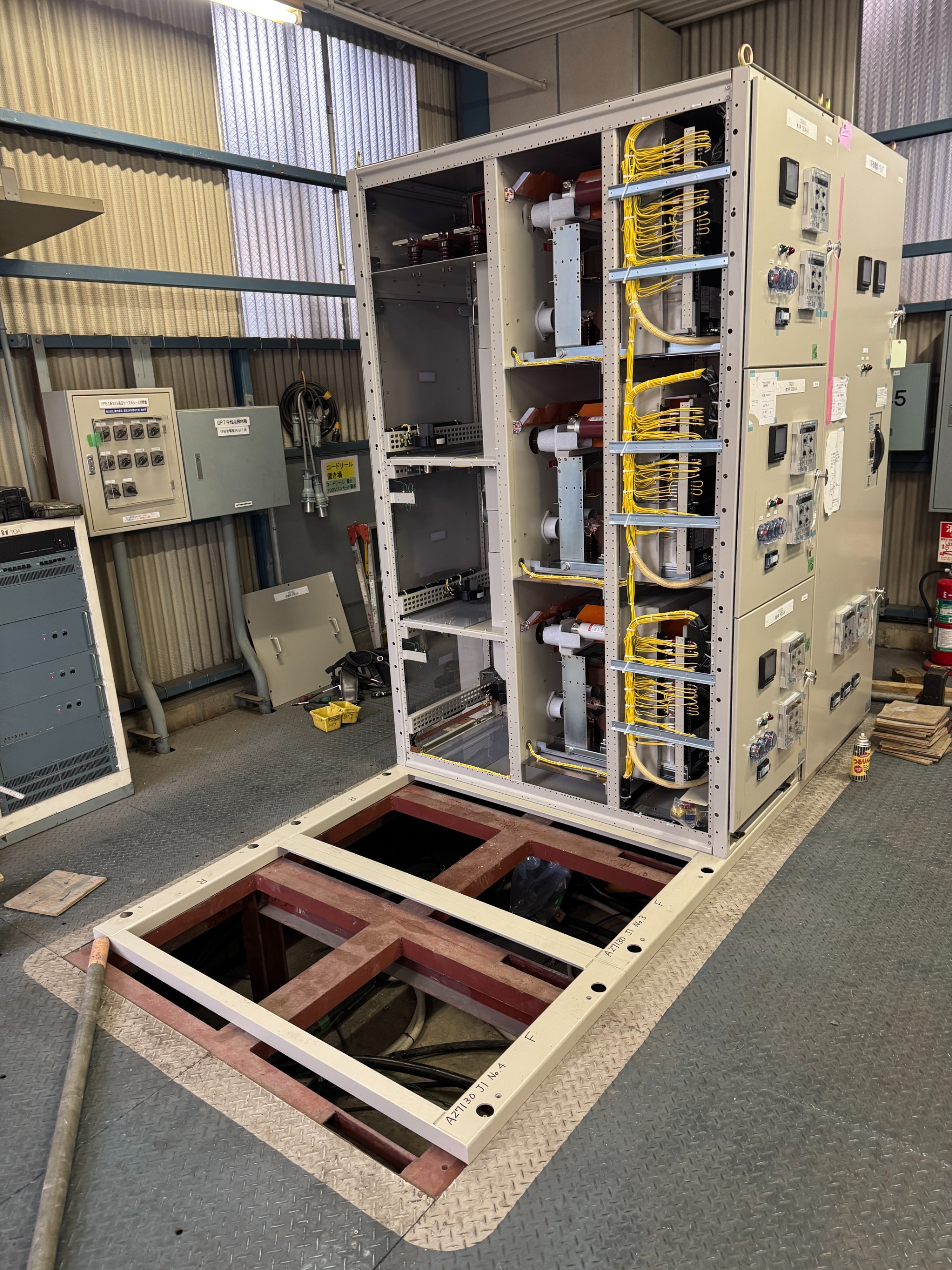 キュービクル・ 高圧盤の更新工事