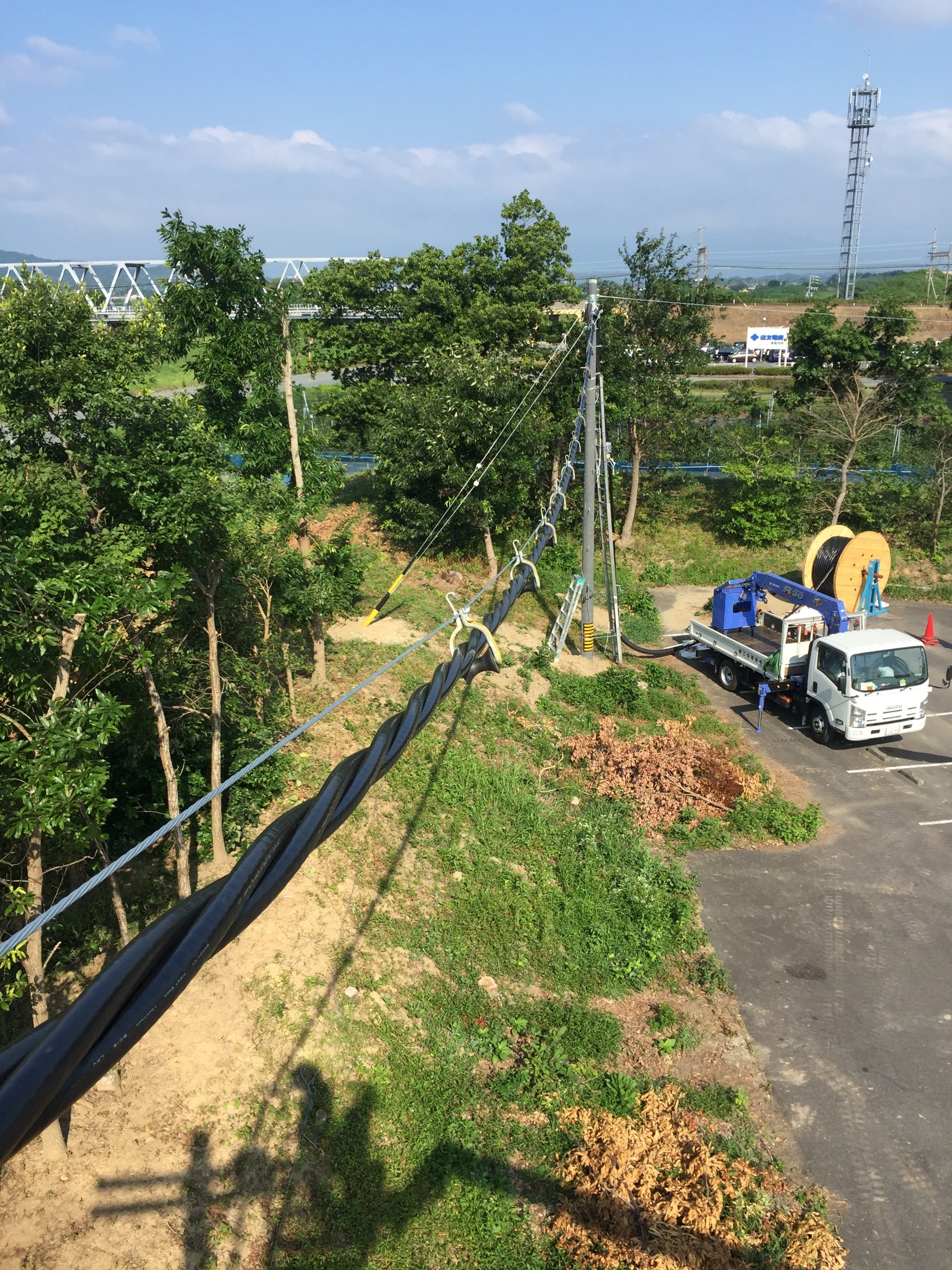 各種幹線 ケーブル敷設