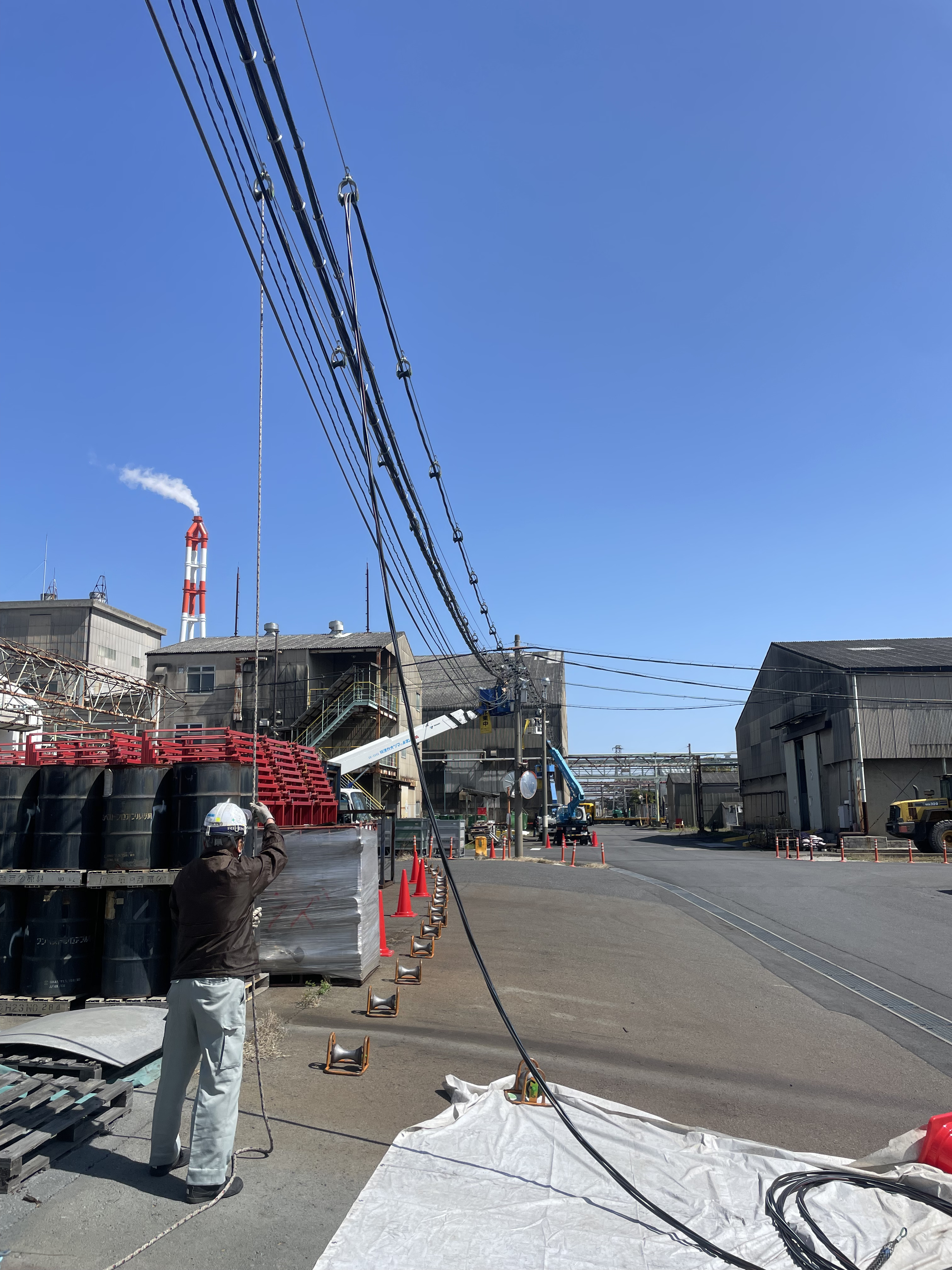 各種幹線 ケーブル敷設