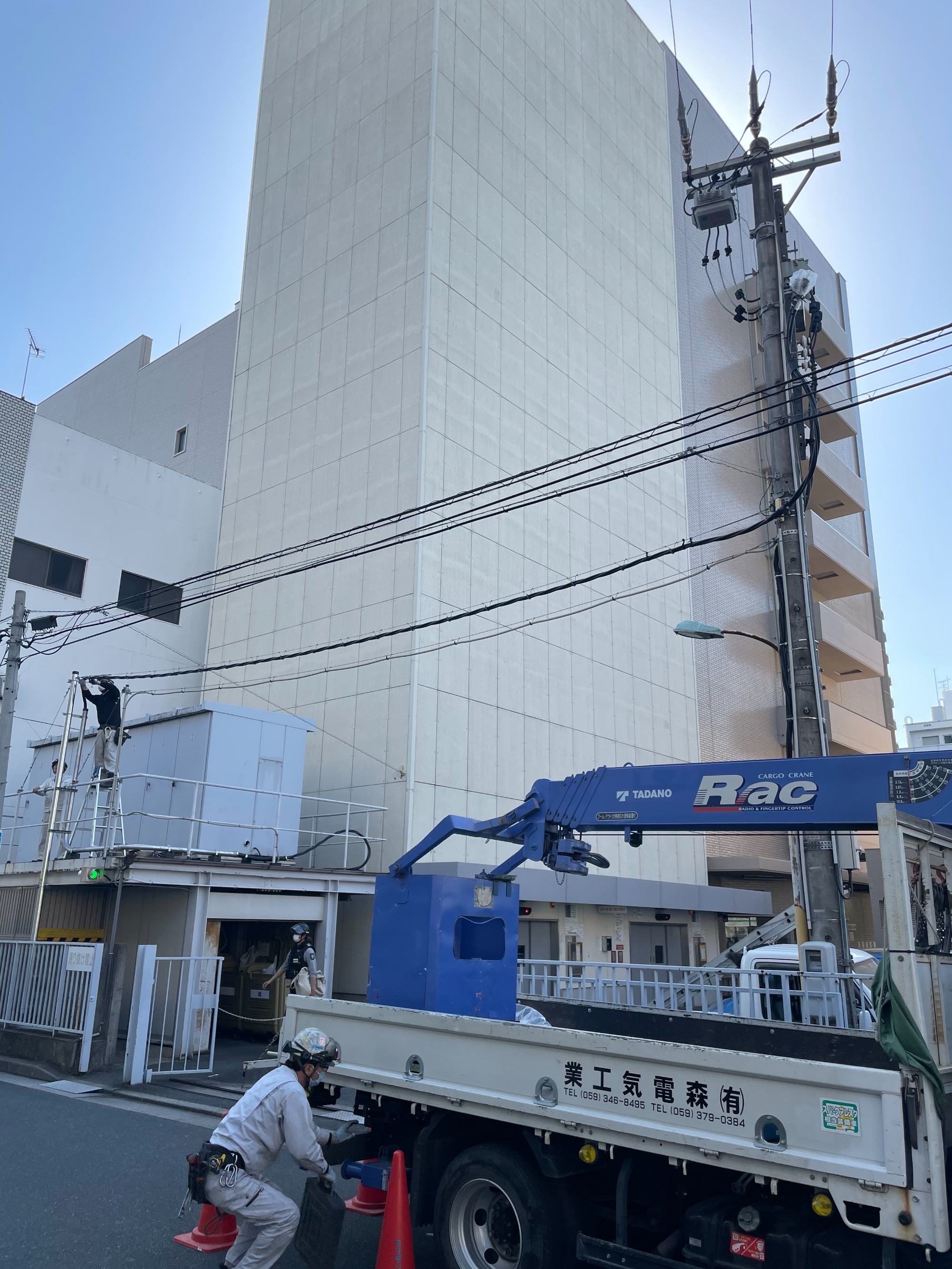 各種幹線 ケーブル敷設